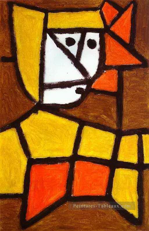 Femme en robe paysanne Paul Klee Peintures à l'huile